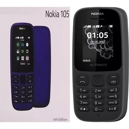 Nokia 105 cellulare black - nokia, nero
