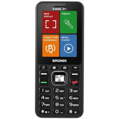 Brondi king black telefono - 2+,